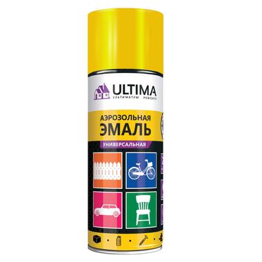 Аэрозольная флуоресцентная краска Ultima желтая, 520 мл ULT100