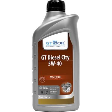 Масло Diesel City, SAE 5W-40, API CI-4/SL, 1 л GT OIL 8809059408261