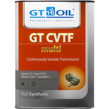 Масло CVTF Multi, 4 л GT OIL 8809059408667