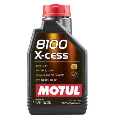 Синтетическое масло 8100 X-cess 5W30 1л MOTUL 108944