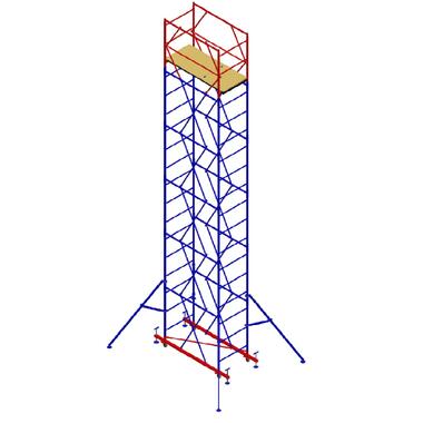 Вышка-тура МЕГА МЕГА-2 (Н=7,6 м) 380