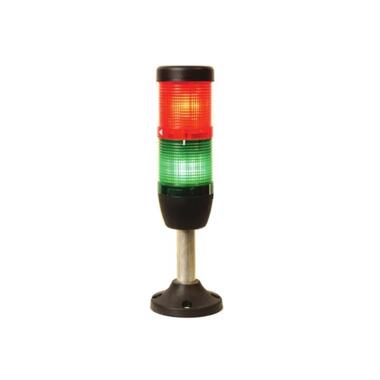 Сигнальная колонна Emas 50мм, красная, зеленая 24В, светодиод LED IK52L024XM03