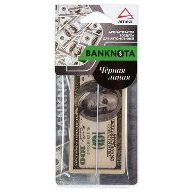 Подвесной ароматизатор ARNEZI 100$ Черная линия A1509105