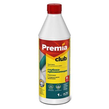 Глубокопроникающая грунтовка для внутренних работ PREMIA бутылка 1л О03924