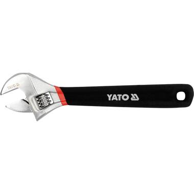 Разводной ключ с обрезиненной ручкой 200 мм YATO YT-21651