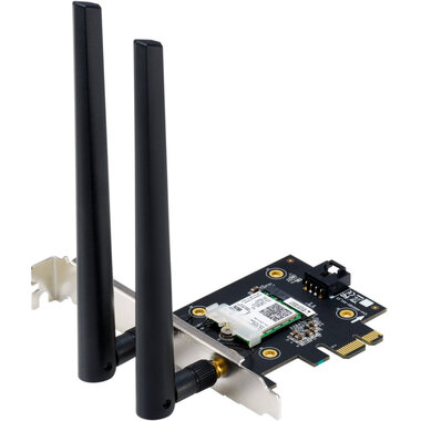 Сетевой адаптер ASUS PCE-AX3000 WI-FI 802.11ax, 2402 + 574Mbpsб PCI-E Adapter, 2 антенны