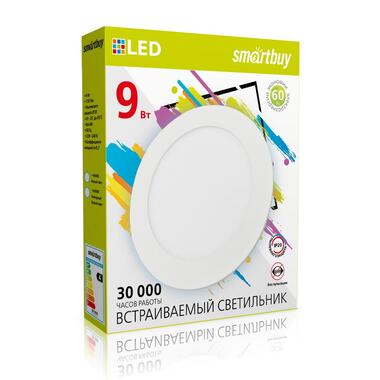 Встраиваемый светильник Smartbuy LED DL 9w/4000K/IP20 SBL-DL-9-4K