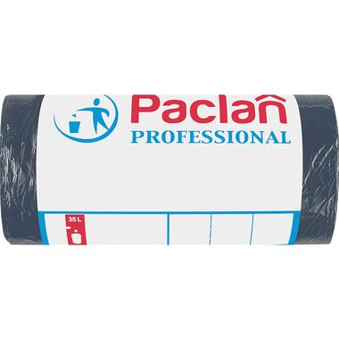 Мешки для мусора Paclan Professional 35 л 50х60 см черные ПНД 6.2 мкм 50 шт. 604077