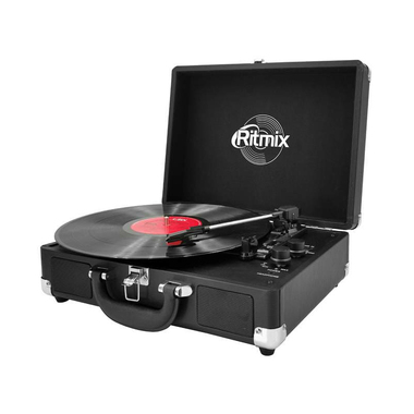 Виниловый проигрыватель Ritmix LP-120B черный