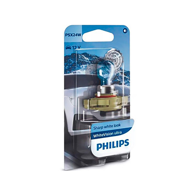 Лампа Philips WhiteVision Ultra PSX24W 12V-24W (PG20/7) 12276WVUB1