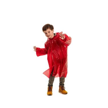 Детский дождевик-плащ СПЕЦ серия Стандарт 6, 8 лет, цвет красный, пвд ГП6-3-К