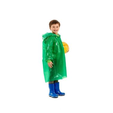 Детский дождевик-плащ СПЕЦ серия Стандарт 6, 8 лет, цвет зеленый, пвд ГП6-3-З