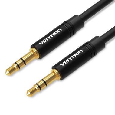 Аудио кабель Vention Jack 3,5 mm M/Jack 3,5 mm M - 1,5м, черный BAKBG