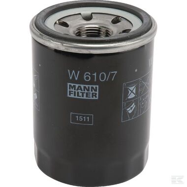 Фильтр масляный HYUNDAI I10.20 1.1, 1.2 2008 MANN-FILTER W6107 W 610/7