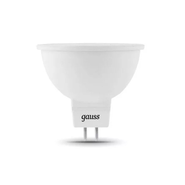 Лампа GAUSS MR16 5W 530lm 6500K GU5.3 LED 1/10/100 101505305