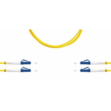 Оптический патч-корд TopLAN, дуплексный, LC/UPC-LC/UPC, 657A1, 100 м, DPC-TOP-657A1-LC/U-LC/U-100