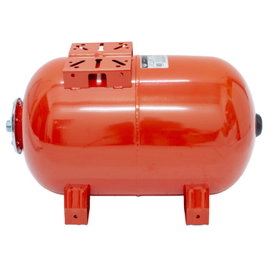 Гидроаккумулятор горизонтальный ULTRA-PRO 60 л, 10 Бар, 1" G, красный ZILMET 1100006013