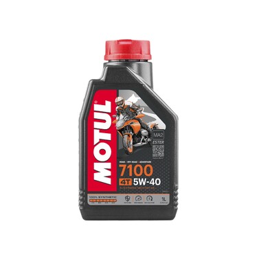 Моторное масло 7100 4T SAE 5W40 1 л MOTUL 104086