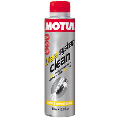 Очиститель топливной системы дизельного двигателя MOTUL DIESEL SYSTEM CLEAN AUTO 0.3 л 108117