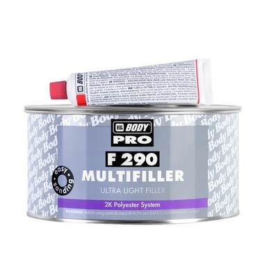 Шпатлевка HB BODY PRO F290 Ultra Light Multifiller Biege 1л 2901300001