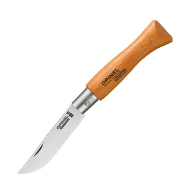 Нож №5, углеродистая сталь, рукоять из дерева бука Opinel 111050