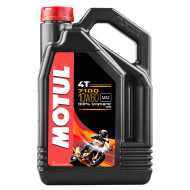 Моторное масло для мотоциклов 7100 4T SAE 10W60 4 л MOTUL 104101