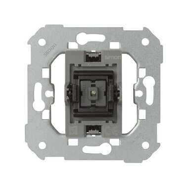 Кнопочный выключатель с подсветкой Simon, экспресс монтаж, 10А 7700160-039