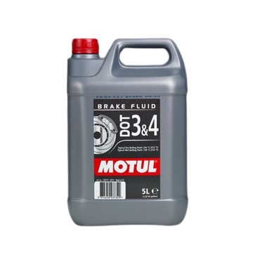 Жидкость MOTUL DOT 3 и 4 Brake Fluid FL 5 л 104247