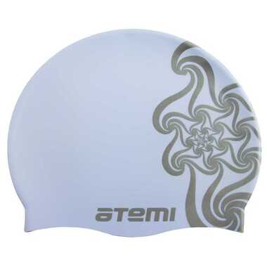 Силиконовая шапочка для плавания ATEMI PSC302 голубая, кружево, детская 00000136609