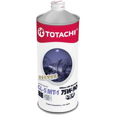 Трансмиссионное масло TOTACHI Ultima LSD Syn-Gear 75W-90, GL-5, 1 л 4589904931512