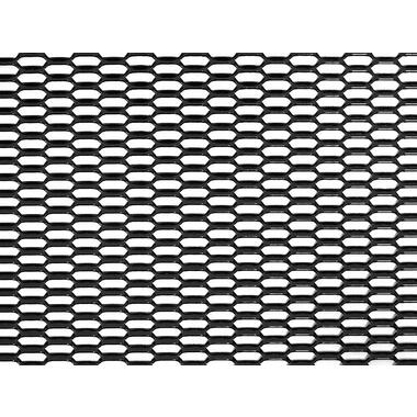 Облицовка радиатора DolleX алюминий, 120 х 20 см, черная, ячейки 20 х 6мм сота DKS-122