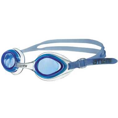 Детские очки для плавания ATEMI силикон, синие, N7603 00000023844