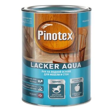 Лак PINOTEX LACKER AQUA 7 на водной основе для мебели и стен, д/вн.работ, глянцевый 2,7л 5254103