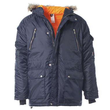 Куртка СПРУТ Аляска темно-синяя, размер 44-46/88-92, рост 170-176, 100723