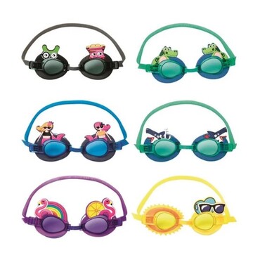 Детские очки для плавания Bestway 6 видов, от 3 лет 21080 BW