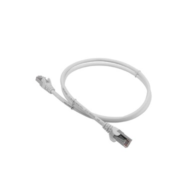 Патч-корд LANMASTER RJ45 - RJ45, 4 пары, S/FTP, категория 6A, 2 м, белый LAN-PC45/S6A-2.0-WH