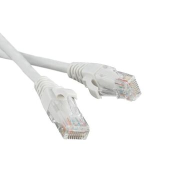 Патч-корд LANMASTER RJ45 - RJ45, 4 пары, UTP, категория 6, 1.5 м, серый LAN-PC45/U6-1.5-GY