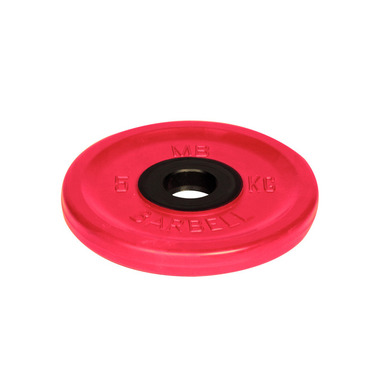 Олимпийский диск Barbell диаметр 51 мм, цветной, 5.0 кг 460