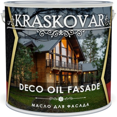Масло для фасада Kraskovar Deco Oil Fasade лаванда, 2.2 л 1305
