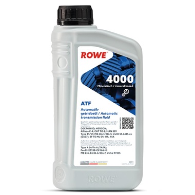 Трансмиссионное масло Rowe HIGHTEC ATF 4000 25011-0010-99