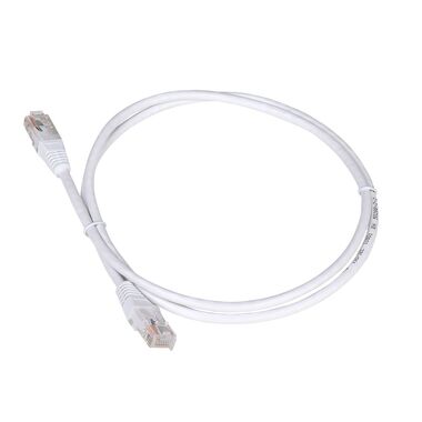 Патч-корд RJ45 - RJ45, 4 пары, UTP, категория 5е, 7 м, белый, TWT-45-45-7.0-WH