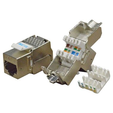 Модуль Keystone RJ45, кат.6, STP, 180 градусов, TWT-OK45STP180/6