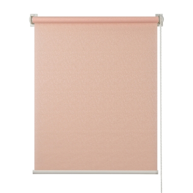 Рулонная штора ПраймДекор жаккард миниролло, светло-розовый, 52х170 см 3052014
