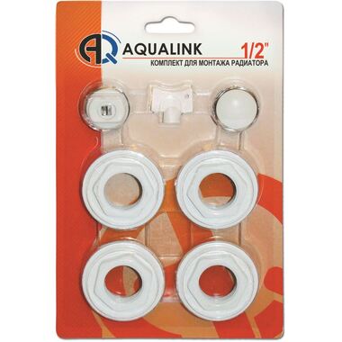 Комплект для монтажа радиатора AQUALINK 3/4, 7 элементов 4584
