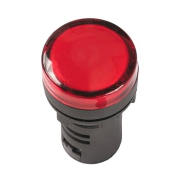 Лампа TDM AD-16DS LED матрица d16мм красный 110В AC/DC SQ0702-0066