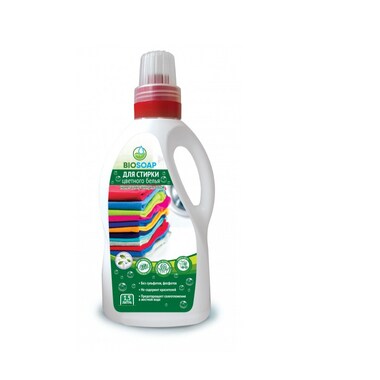 Гель для стирки цветного белья АиС BIOSOAP Home laundry detergent COLOR 1.5 л 9130115