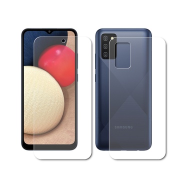 Гидрогелевая пленка LuxCase для Samsung Galaxy A02s 0.14mm Front and Back Matte 86370