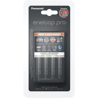 Зарядное устройство Panasonic eneloop K-KJ55HCD40E Smart-Quick Charger + 4AA2500mAh BL1 УТ-00000537