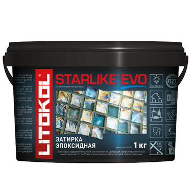 Эпоксидный состав для укладки и затирки мозаики LITOKOL STARLIKE EVO S.232 CUOIO 485290002
