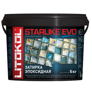 Эпоксидный состав для укладки мозаики LITOKOL STARLIKE EVO S.300 AZZURRO PASTELLO 485310004